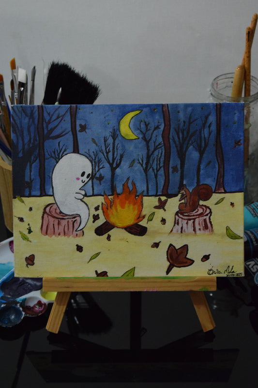 Fantasma e esquilo
