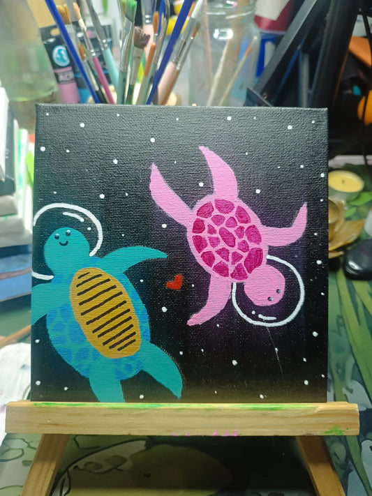 Tartarugas no espaço